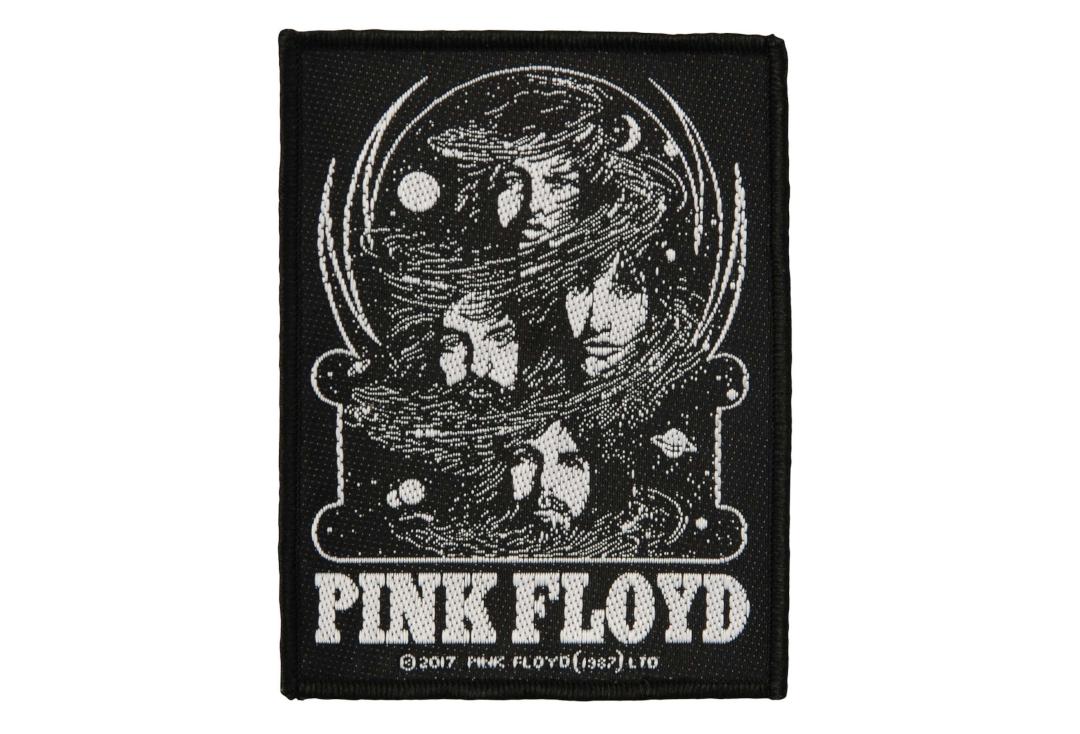 Official Band Merch | Pink Floyd - Cosmic Faces Woven Patch