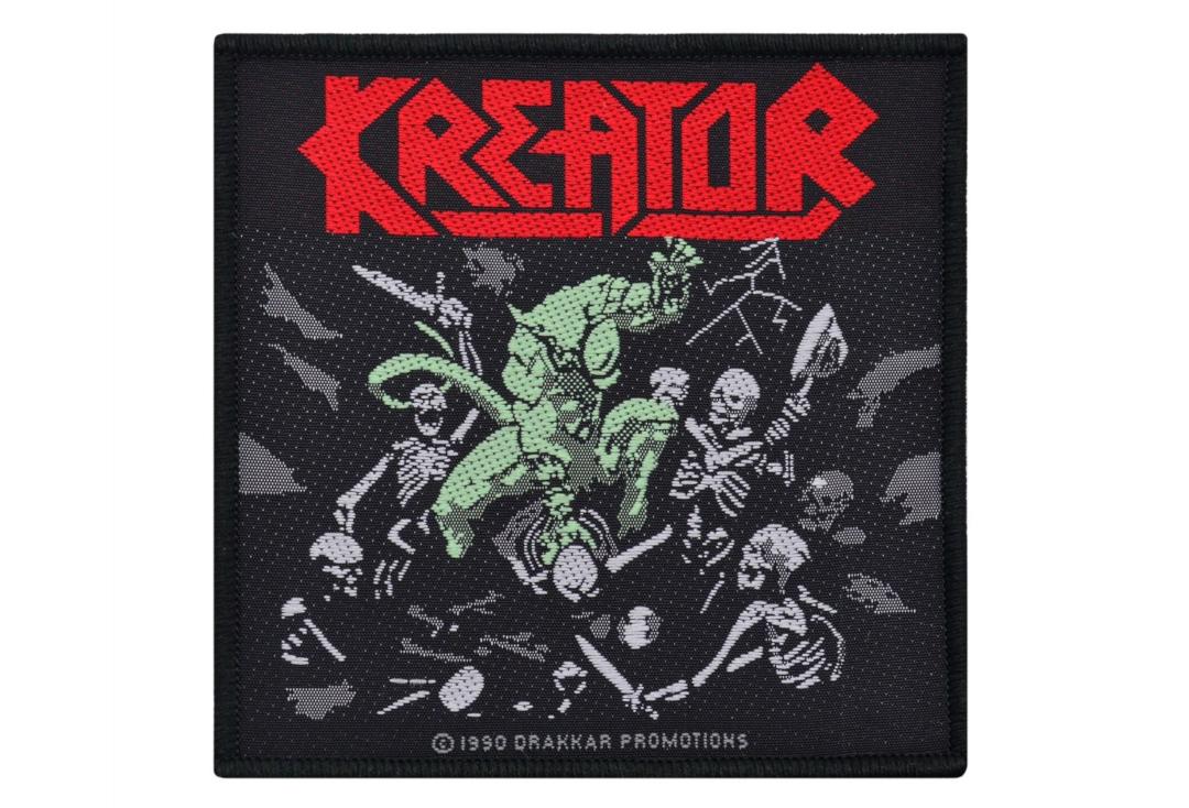 Official Band Merch | Kreator - Pleasure To Kill Woven Patch