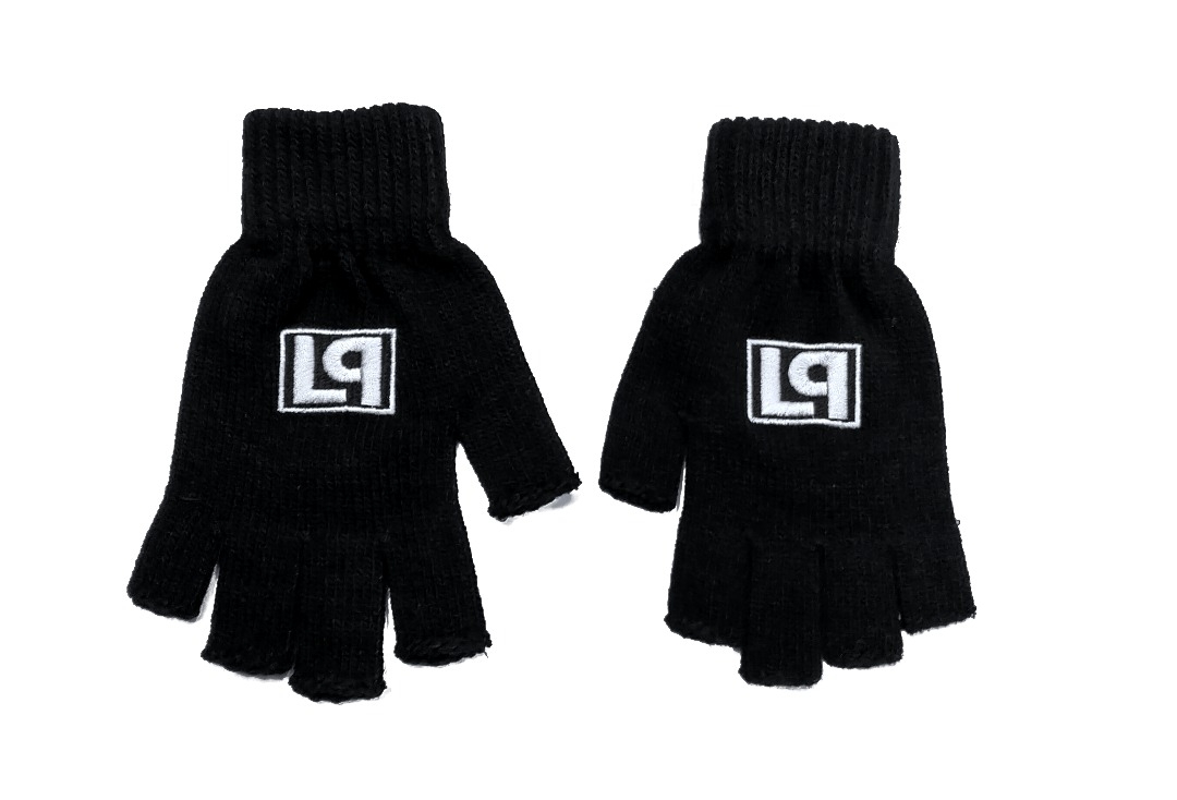 Linkin Park - LP Logo Embroidered Knitted Fingerless Gloves