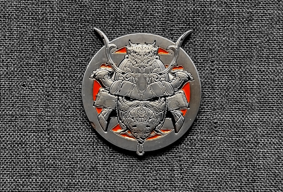 Iron Maiden - Senjutsu Archer Official Metal Pin Badge