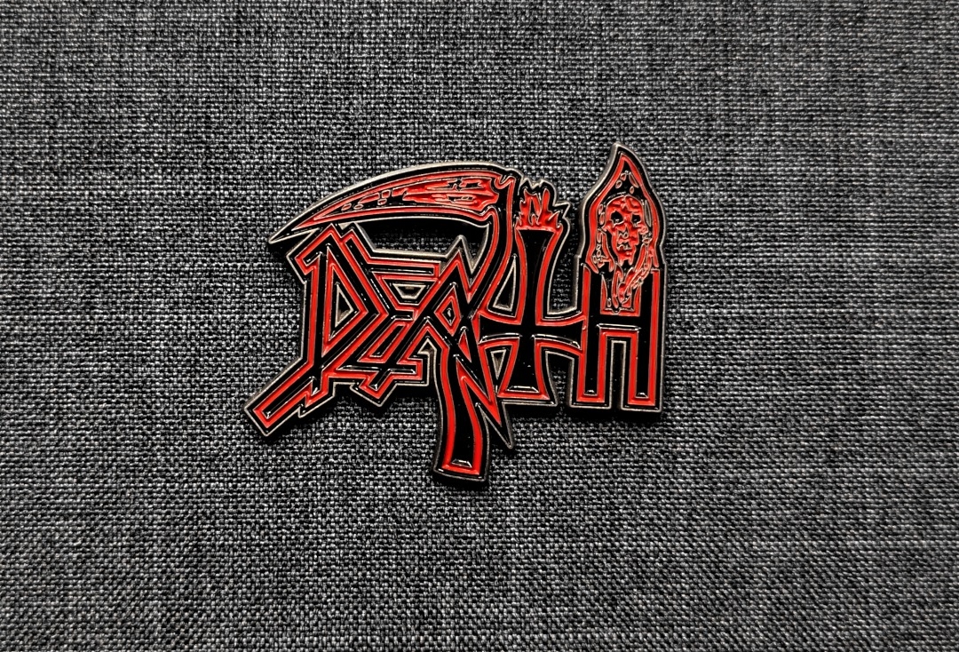 Death - Human Logo Official Metal Pin Badge