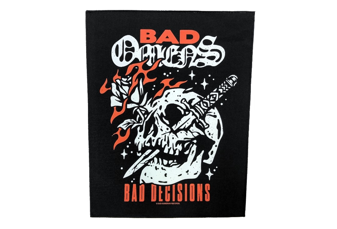 Bad Omens - Bad Decisions Printed Back Patch
