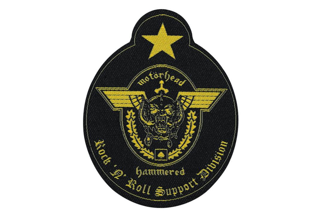 Official Band Merch | Motorhead - Support Division Woven Patch