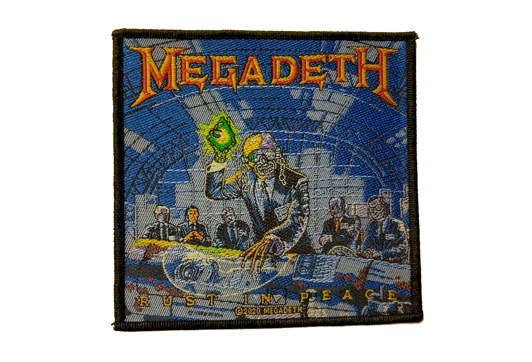 Megadeth - Rust In Peace Sew On Woven Patch