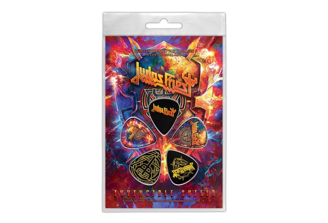Judas Priest - Invincible Shield Official Plectrum Pack