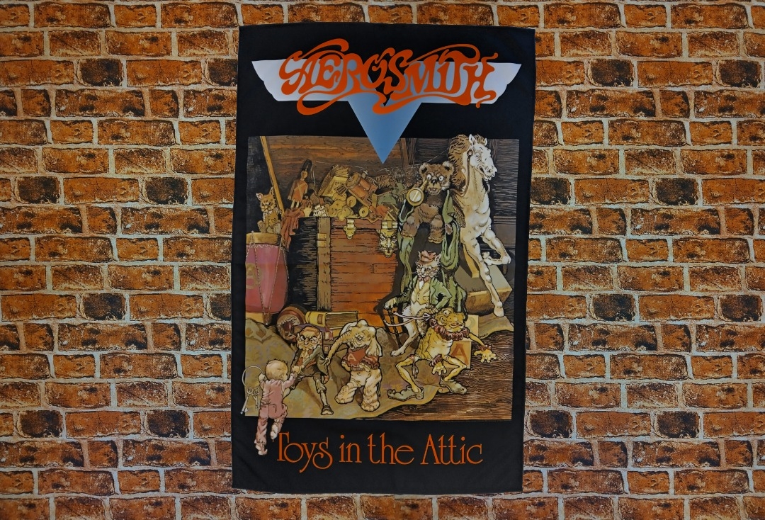 Aerosmith - Toys In The Attic Printed Textile Poster