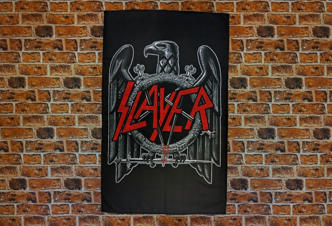 Slayer - Black Eagle Printed Textile Poster
