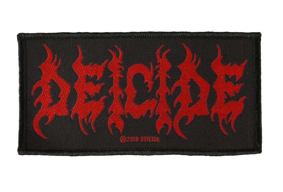 Official Band Merch | Deicide - Logo Woven Patch