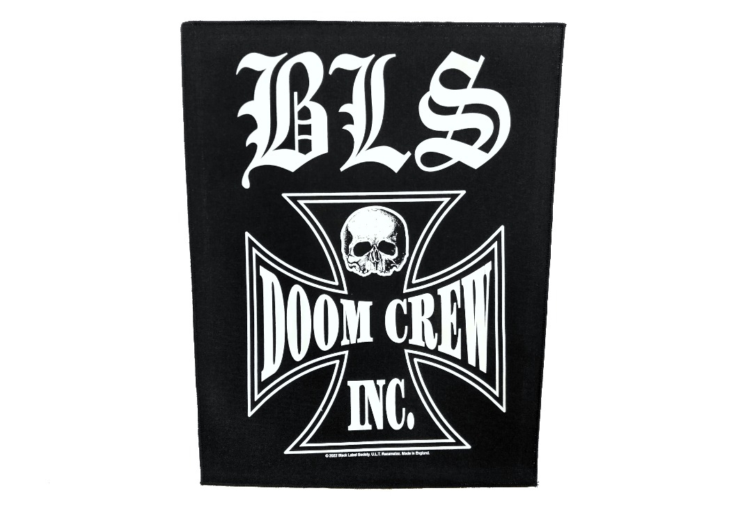 Black Label Society - Doom Crew Printed Back Patch