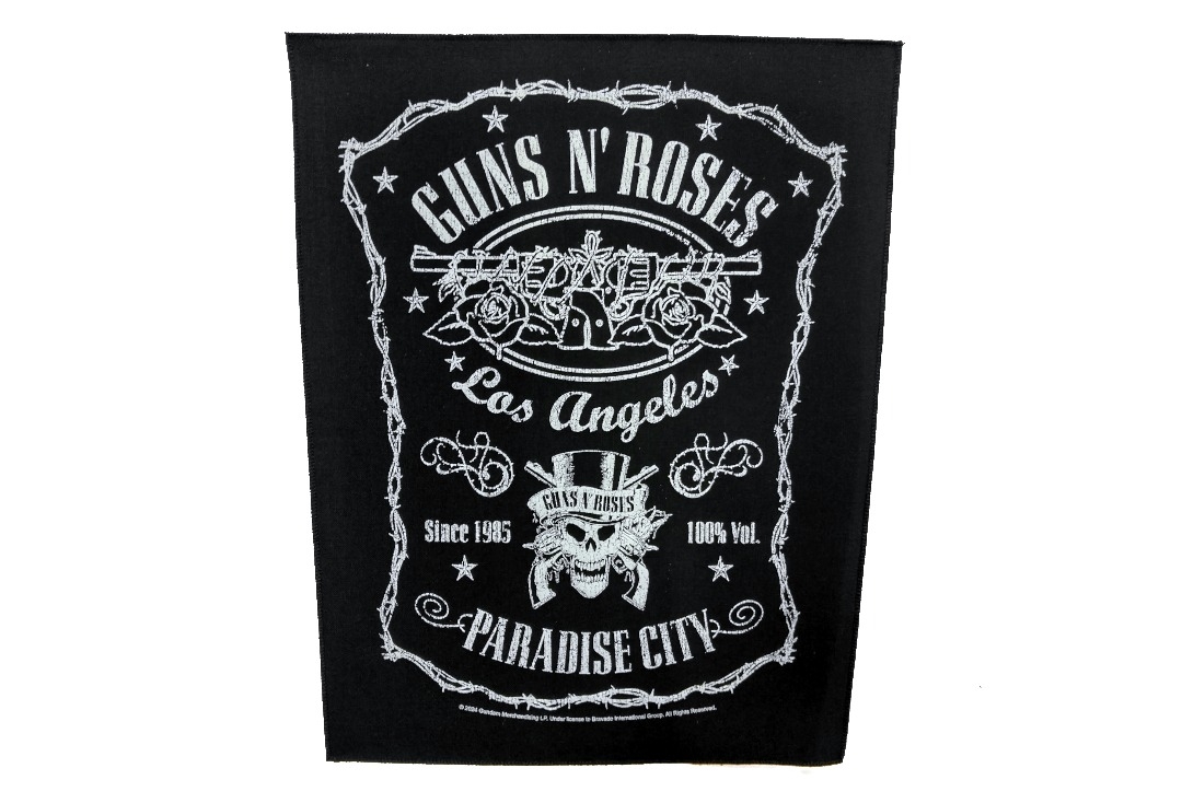 Guns N' Roses - Paradise City Printed Back Patch