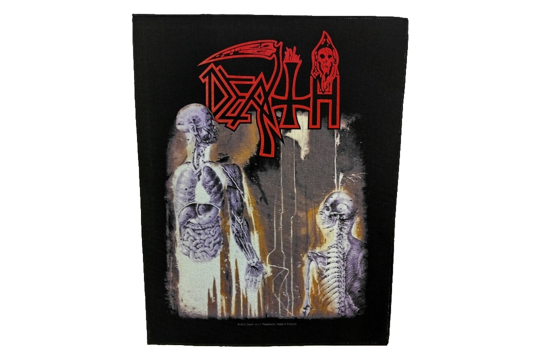 Death - Human Printed Back Patch