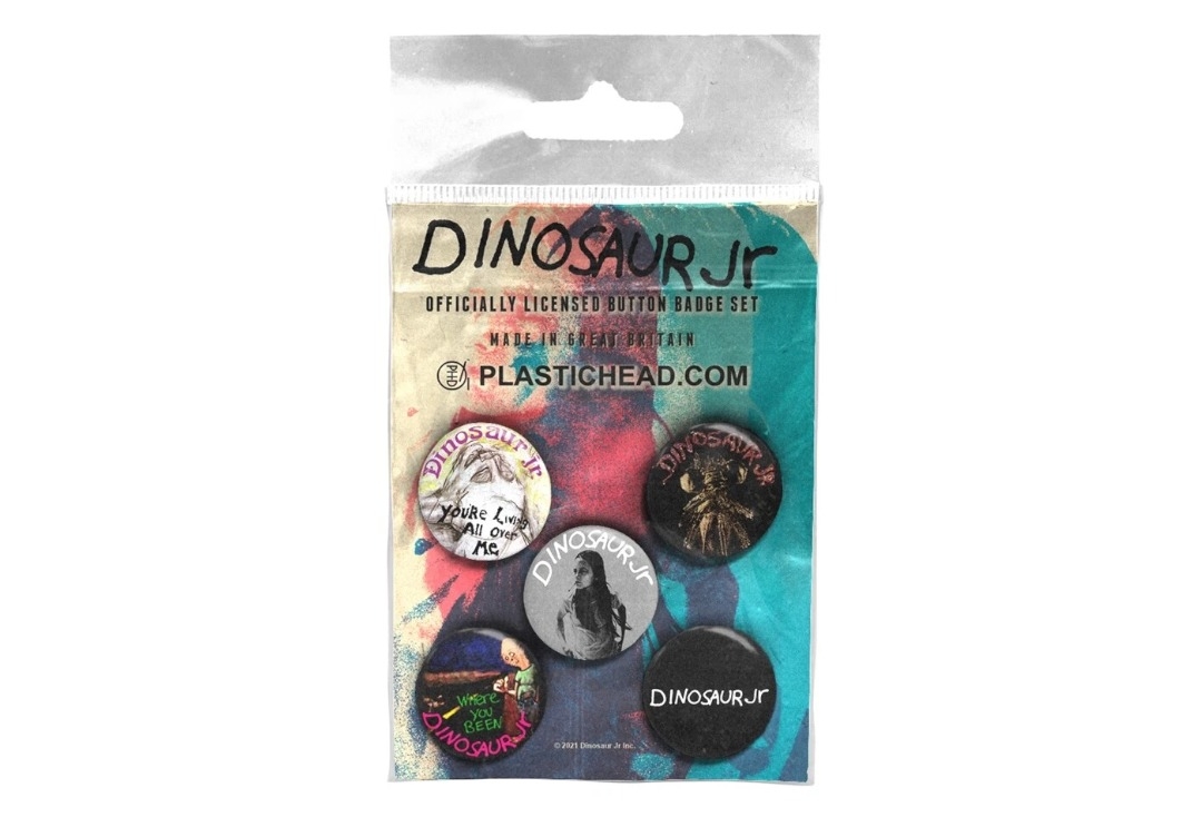 Dinosaur JR - Albums 1987 to 1992 Official Button Badge Pack