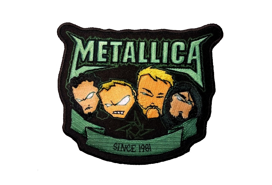 Metallica - Squindo Since '81 Iron On Printed & Embroidered Patch