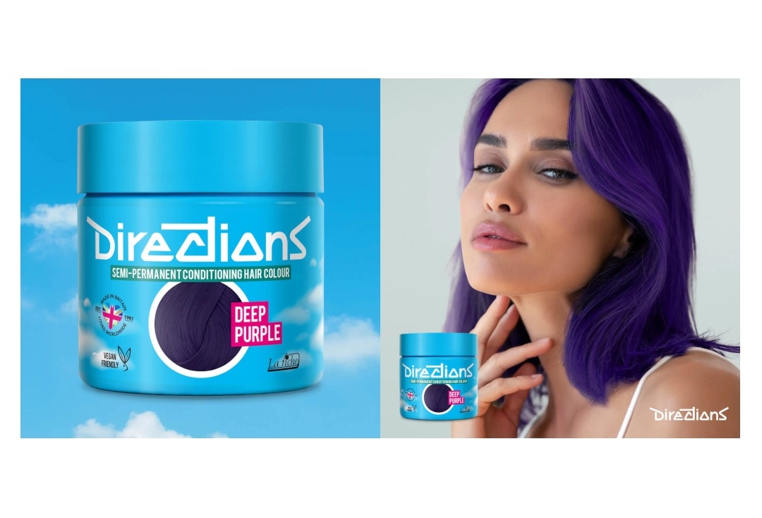 Deep Purple Directions Semi-Permanent Hair Colour