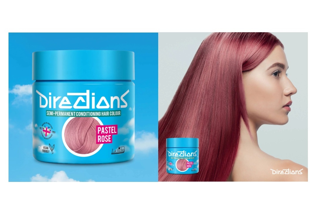 Pastel Rose Directions Semi-Permanent Hair Colour