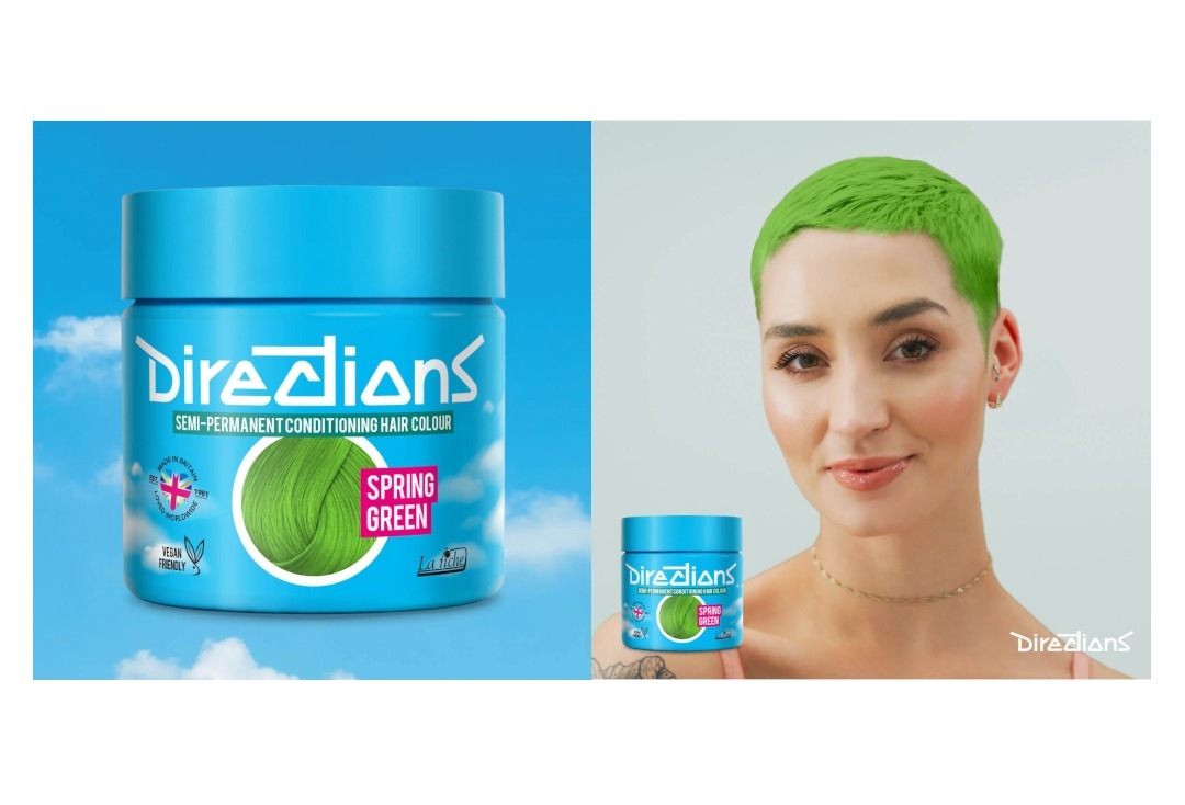 Spring Green Directions Semi-Permanent Hair Colour
