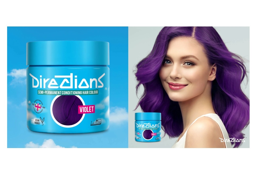 Violet Directions Semi-Permanent Hair Colour