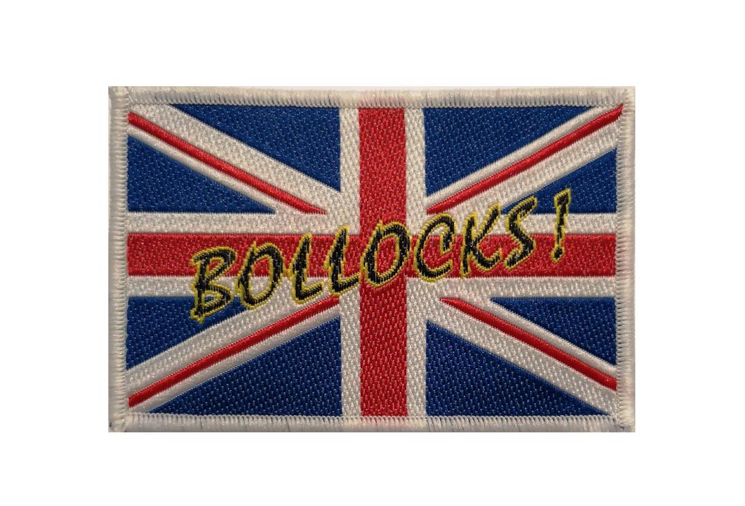 Official Band Merch | Union Jack Bollocks Woven Patch