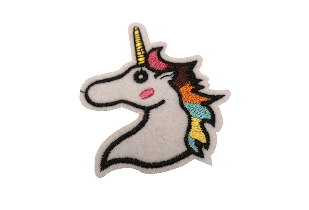 Official Band Merch | Unicorn Head Woven Patch