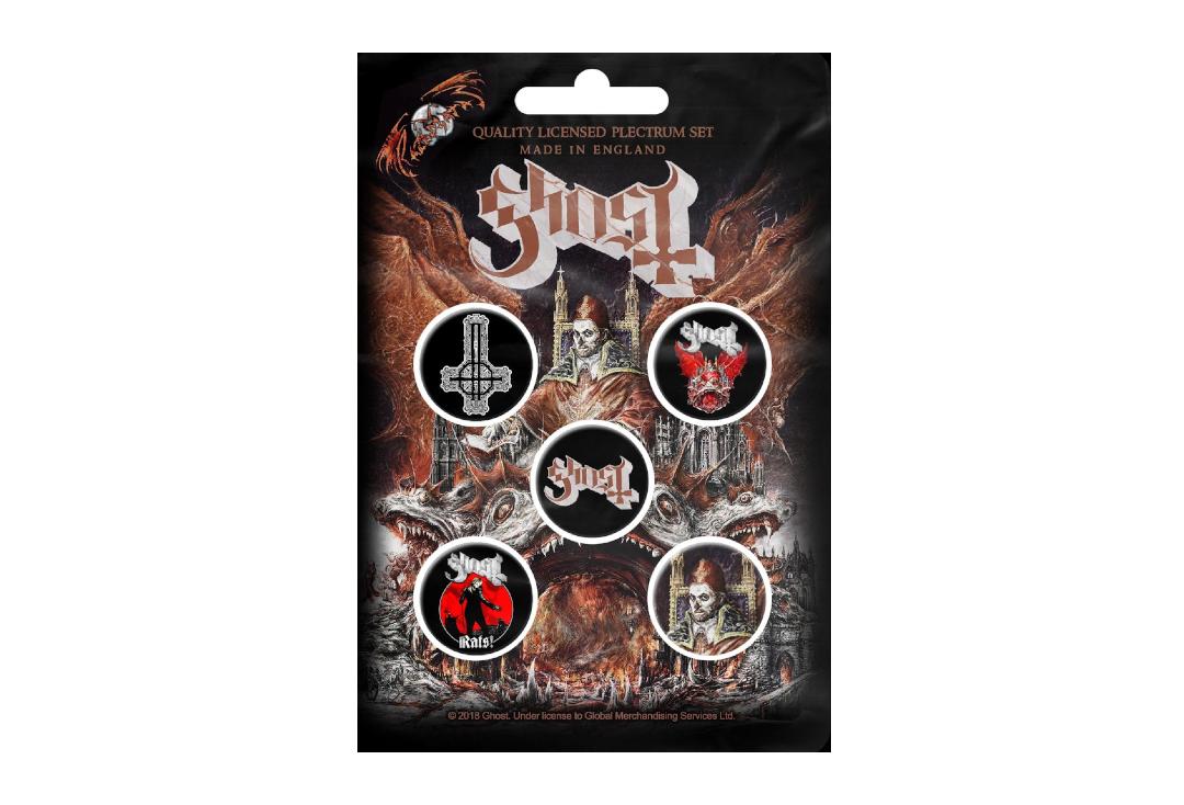 Official Band Merch | Ghost - Prequelle Button Badge Pack