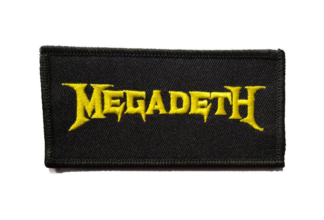 Official Band Merch | Megadeth - Logo Woven Patch