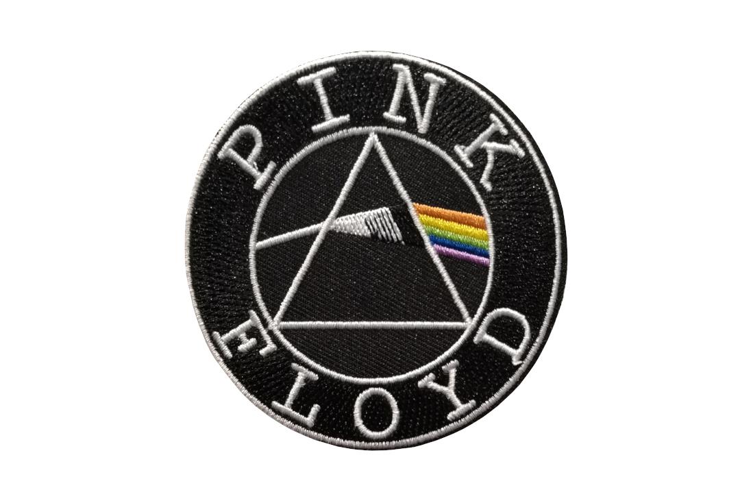 Official Band Merch | Pink Floyd - Circle Logo Woven Patch