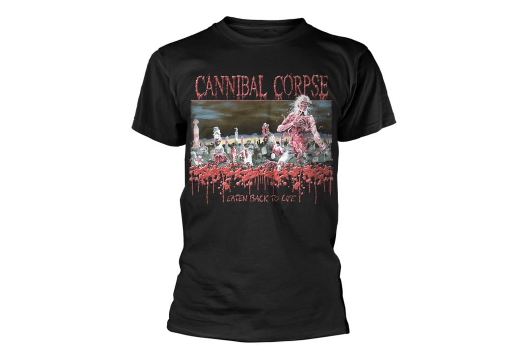 Official Band Merch | Cannibal Corpse - Eaten Back To Life Men's Short Sleeve T-Shirt