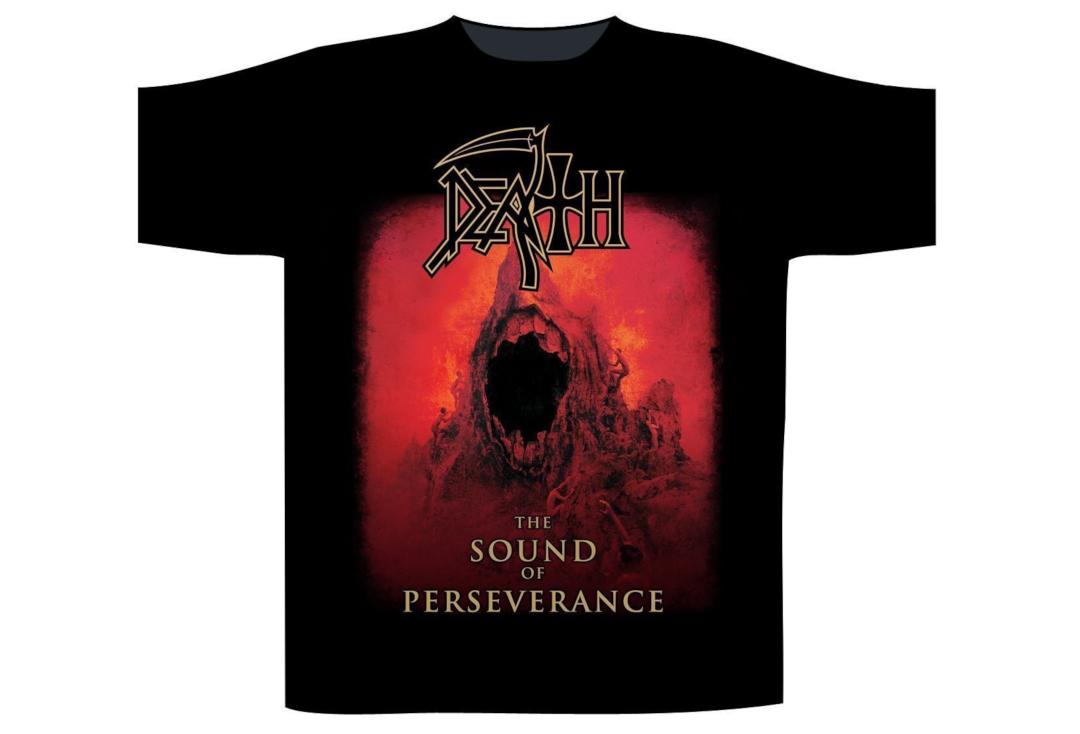 Official Band Merch | Death - The Sound Of Perseverance Men's Short Sleeve T-Shirt