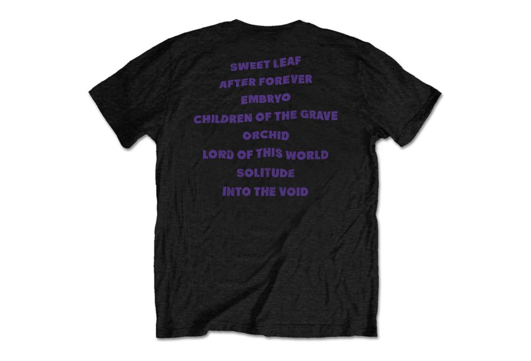 T-Shirt Black Black Sabbath 'Masters Of Reality Album' NEW & OFFICIAL!
