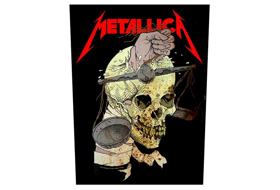 Official Band Merch | Metallica - Harvester Of Sorrow Printed Back Patch
