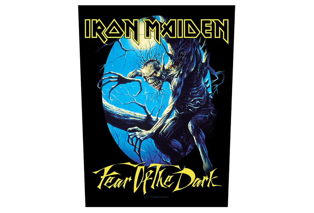 Official Band Merch | Iron Maiden - Fear Of The Dark Printed Back Patch