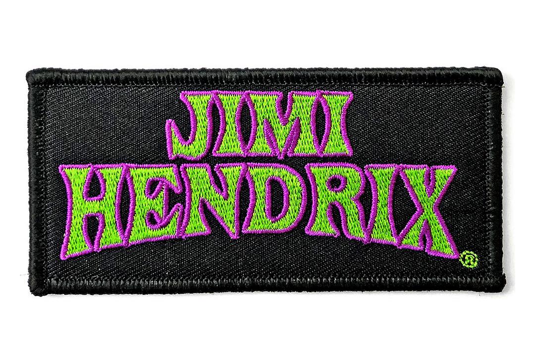 Official Band Merch | Jimi Hendrix - Arched Logo Woven Patch