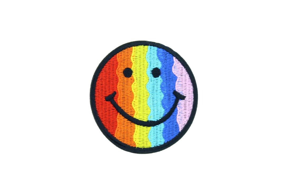 Void Clothing | Pride Rainbow Smiley Woven Patch