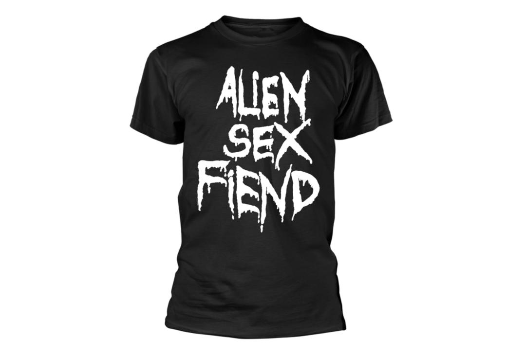 Official Band Merch | Alien Sex Fiend - Logo Men's Short Sleeve T-Shirt