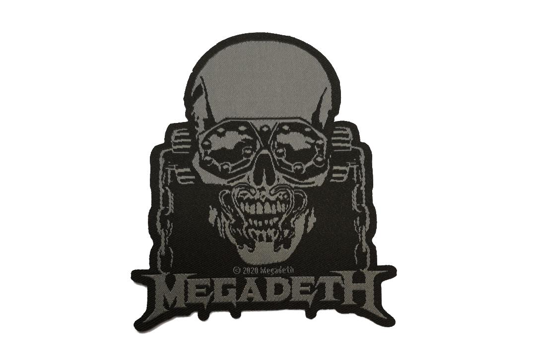 Official Band Merch | Megadeth - Vic Rattlehead Cut Out Woven Patch