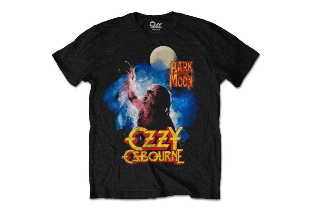 Official Band Merch | Ozzy Osbourne - Bark At The Moon Official Men's Short Sleeve T-Shirt