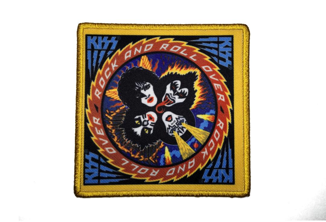 Official Band Merch | Kiss - Rock And Roll Over Album Cover Woven Patch