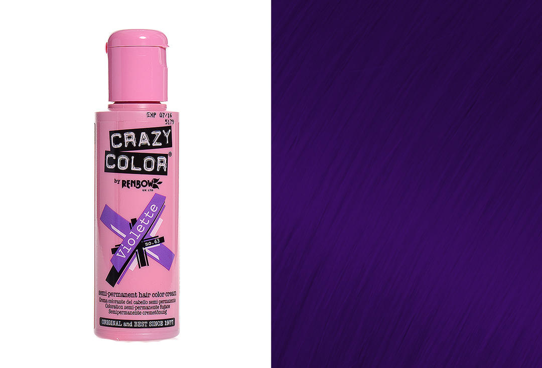 Renbow | Crazy Color Semi-Permanent Hair Colour (043 Violette)