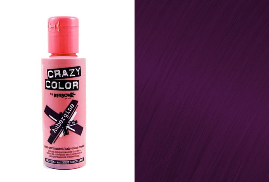 Renbow | Crazy Color Semi-Permanent Hair Colour (050 Aubergine)