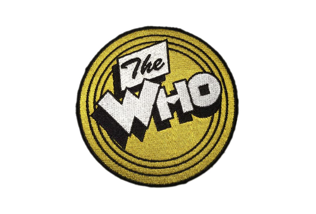 Official Band Merch | The Who - Yellow Circle Woven Patch