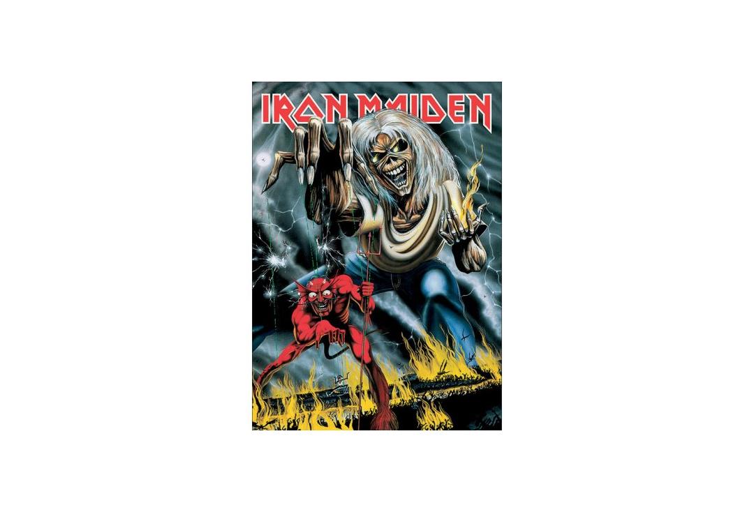 Official Band Merch | Iron Maiden - Number Of The Beast Official Postcard