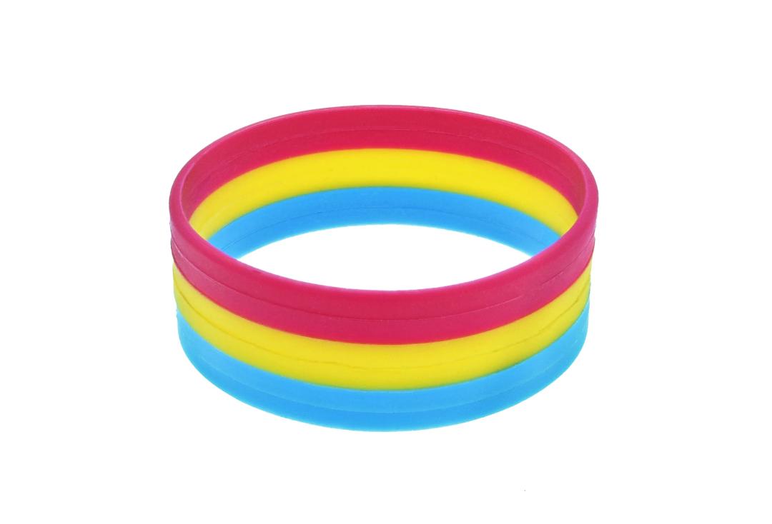 Void Clothing | Pansexual Pride Gummy Wristband