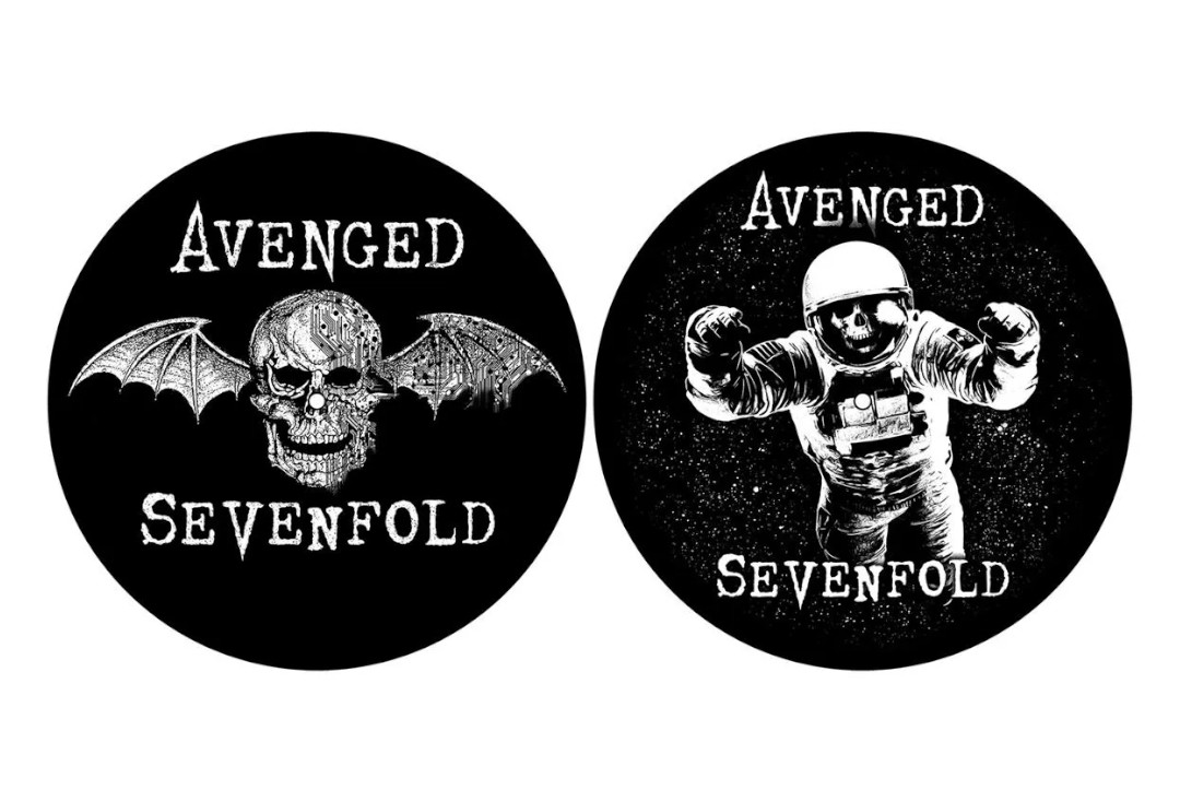 Official Band Merch | Avenged Sevenfold - Death Bat/Astronaut Official Slipmat Set