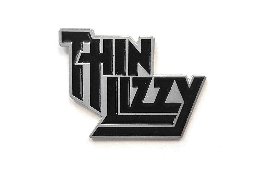 Official Band Merch | Thin Lizzy - Logo Metal Pin Badge