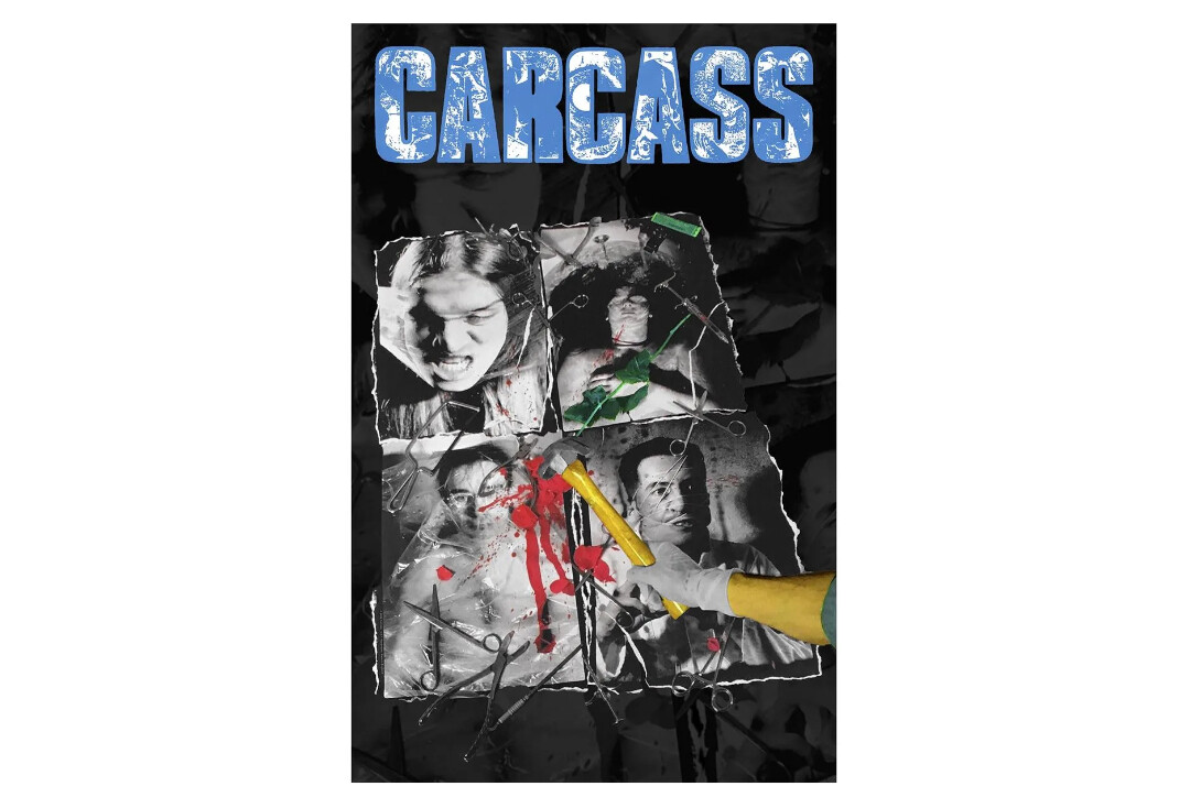 Official Band Merch | Carcass - Necroticism Printed Textile Poster