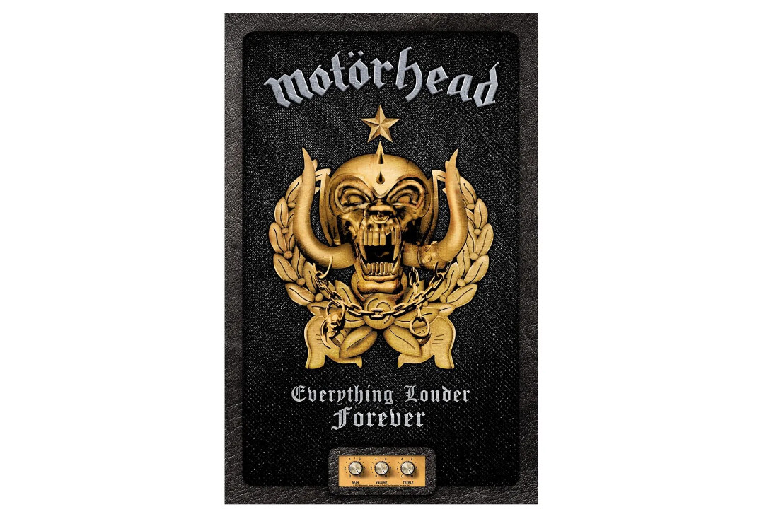 Official Band Merch | Motorhead - Everything Louder Forever Printed Textile Poster