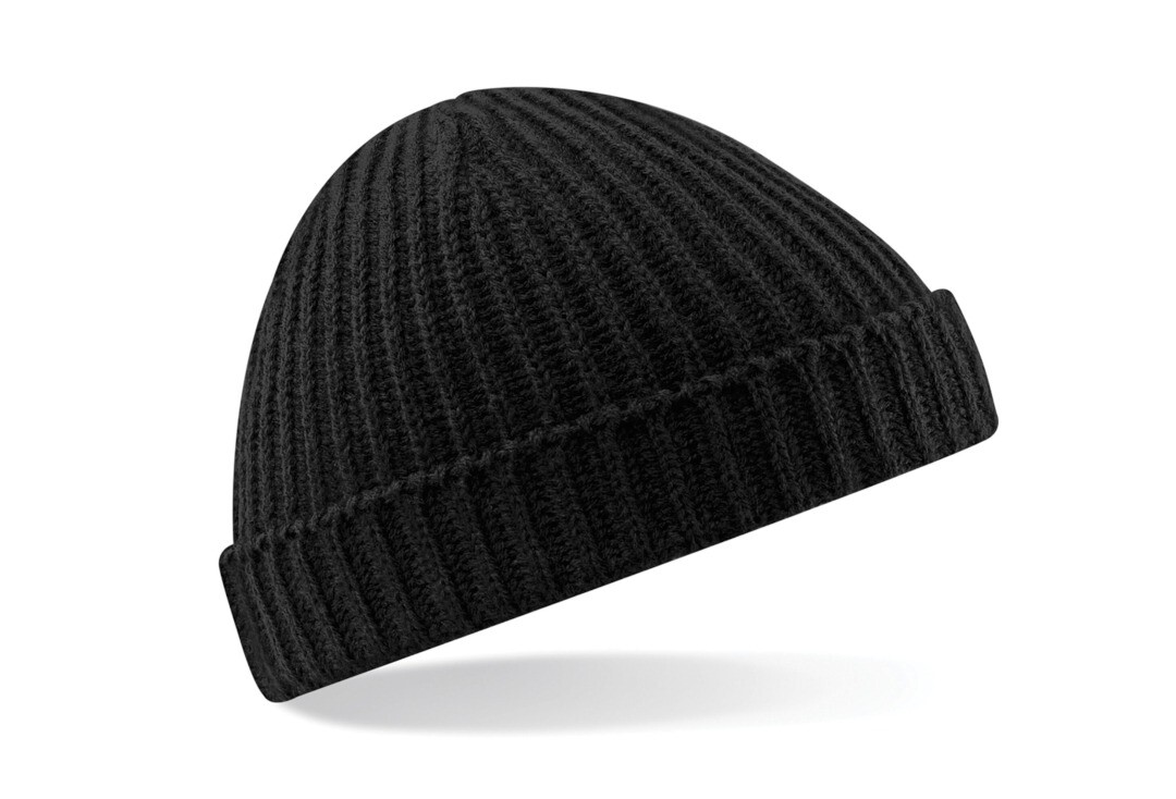 Void Clothing | Black Trawler Beanie Hat