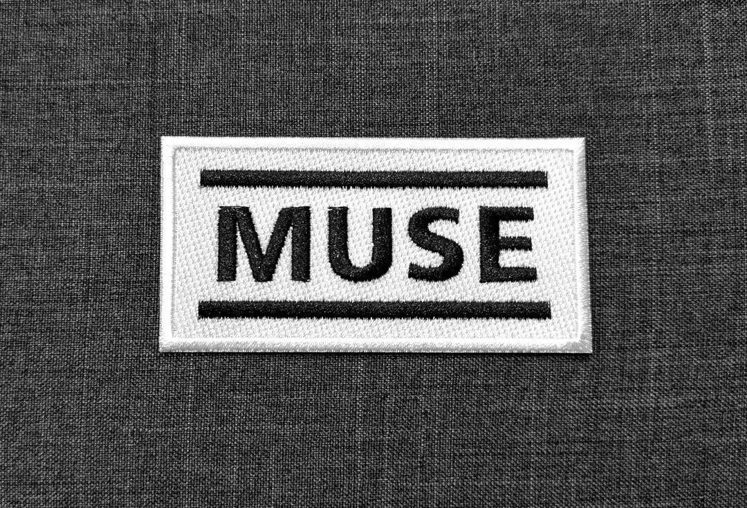 Muse - Logo Iron On Embroidered Patch