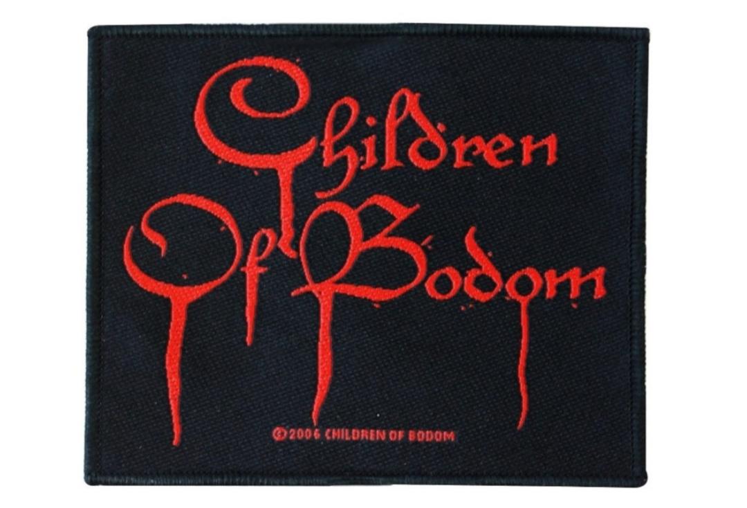 Official Band Merch | Children Of Bodom - Blood Logo Woven Patch