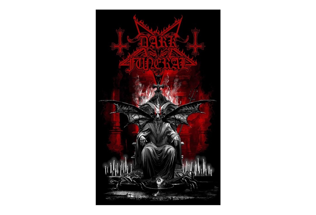 Dark Funeral - Baphomet Printed Textile Poster